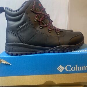 Columbia Fairbanks Rover II Mid Calf Snow Boots Mens US 14 Black Waterproof NEW!